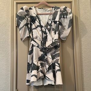 Palm Print Dress - NWT